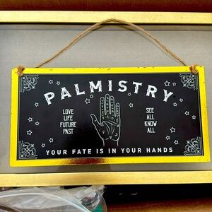 Palmistry Fortune Telling Sign Halloween hocus pocus tarot palm reading D5